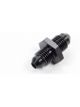 Aeroquip Fitting Adapter Straight 4 AN Male to 4 AN Male Aluminum Bla