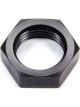 Aeroquip Bulkhead Fitting Nut - 8 AN - Aluminum - Black Anodize - Each