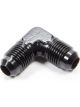 Aeroquip Fitting Adapter 90 Degree 6 AN Male to 6 AN Male Aluminum Bl