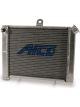 Afco Racing Products Radiator 17 in W x 12-1/8 in H Dual Pass Drivers S