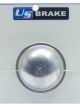 Afco Racing Products Rotor Dust Cap 1.800 in Diameter Steel Natural