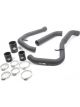 AFE Power Intercooler Pipe Blade Runner Aluminum Black Powder Coat