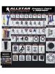 Allstar Performance Display Rack Merchandising Circle Track Parts Kit