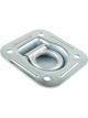 Allstar Performance Trailer D-Ring 4-1/2 x 5 in Steel Zinc Oxide
