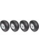 Allstar Performance Pit Cart Wheel Allstar Pit Cart Chassis Set of 4