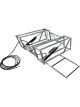 Allstar Performance Race Car Lift Frame Aluminum Natural Allstar Rac