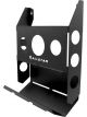 Allstar Performance Magazine Rack Toilet Paper Holder Steel Black Pa