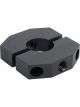 Allstar Performance Ballast Bracket Clamp-On Aluminum Black Anodi