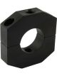 Allstar Performance Ballast Bracket Clamp-On Aluminum Black Anodize