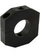 Allstar Performance Ballast Bracket Clamp-On Aluminum Black Anodi