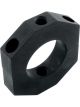 Allstar Performance Ballast Bracket Clamp-On Aluminum Black Anodize