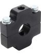 Allstar Performance Ballast Bracket Economy Clamp-On Aluminum Black