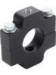 Allstar Performance Ballast Bracket Economy Clamp-On Aluminum Black
