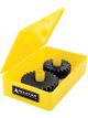 Allstar Performance Quick Change Gear Set Storage Case Plastic Ye
