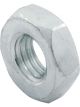 Allstar Performance Jam Nut 1/4-28 in Right Hand Thread Steel Zin