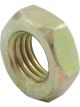 Allstar Performance Jam Nut 5/16-24 in Left Hand Thread Steel Zinc O