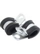 Allstar Performance Line Clamp Adel 0.187 in ID Rubber Lining Alumin