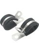 Allstar Performance Line Clamp Adel 0.500 in ID Rubber Lining Alumin