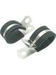 Allstar Performance Line Clamp Adel 0.625 in ID Rubber Lining Alumin