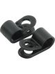 Allstar Performance Line Clamp Adel 0.187 in ID Nylon Black Set of 10