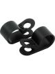 Allstar Performance Line Clamp Adel 0.500 in ID Nylon Black Set of 10