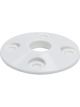 Allstar Performance Scuff Plate 2 in OD 1/2 in ID Plastic White Set