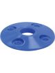 Allstar Performance Scuff Plate 2 in OD 1/2 in ID Plastic Blue Se…