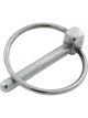 Allstar Performance Torsion Clip 1/4 in OD Steel Chrome Allstar H