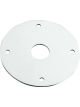 Allstar Performance Scuff Plate 2-1/4 in OD 1/2 in ID Aluminum Clear
