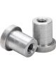 Allstar Performance Weld-On Nut 3/8-16 in Thread 3/4 in OD Mounti