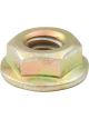Allstar Performance Nut Locking 1/4-20 in Thread Hex Head Serrated F