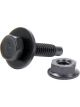 Allstar Performance Body Bolt Kit 1/4-20 in Thread 1-1/8 in Long Hex