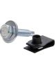 Allstar Performance Body Bolt Kit 1/4-20 in Thread 1-1/8 in Long Hex
