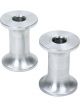 Allstar Performance Hourglass Spacer 1/2 in ID 2 in Thick Aluminum N