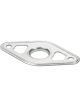 Allstar Performance Body Reinforcing Plate 2 in Wide 1 in Tall 1/