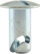 Allstar Performance Quick Turn Fastener Oval Head Slotted 5/16 x 0.5