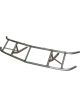 Allstar Performance Bumper Front 1-1/2 in OD 0.065 in Wall Steel Nat