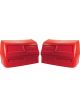 Allstar Performance Nose 2 Piece Complete Molded Plastic Red Chevy M…