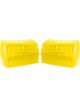 Allstar Performance Nose 2 Piece Complete Molded Plastic Yellow Chev…