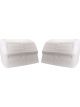 Allstar Performance Nose MD3 2 Piece Complete Molded Plastic White C…