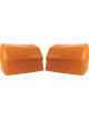 Allstar Performance Nose MD3 2 Piece Complete Molded Plastic Orange …