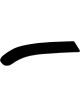 Allstar Performance Nose Support Lower 38 in Long 8 in Wide 3/8 in T