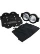 Allstar Performance Wash Plug Set Sprint O-Ring Seal Aluminum Black