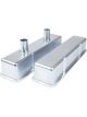 Allstar Performance Valve Cover Tall Breather Tubes Steel Zinc Oxide