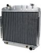 Allstar Performance Radiator 23-1/4 in W x 23-1/4 in H x 2-1/4 in D