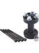 Allstar Performance Fan Spacer 3-1/2 in Thick Bushing / Hardware Alu