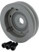 Allstar Performance Crankshaft Pulley V-Belt 2 Groove 4.750 in Diame