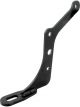 Allstar Performance Motor Mount Bolt-On Raised 1 in Steel Black Powd