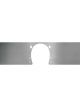 Allstar Performance Motor Plate Front 10 x 36 x 1/4 in Aluminum Natu…