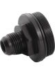 Allstar Performance Fuel Filter End Cap 12 AN Male Aluminum Black Al